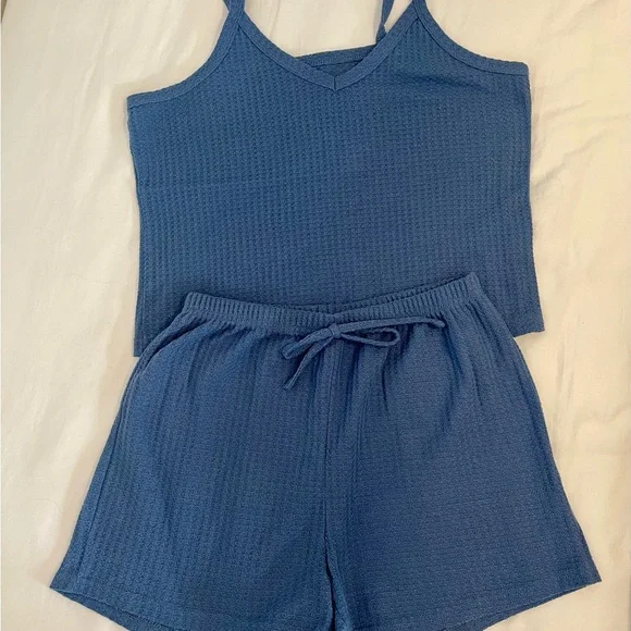 Blue Women's Sleepwear Set - Picture 2 of 4